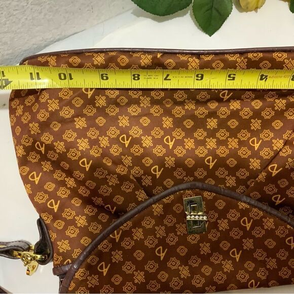 Alfred Durante Signature Design Exclusive Allover Design Sateen Bag NWOT - Picture 16 of 16